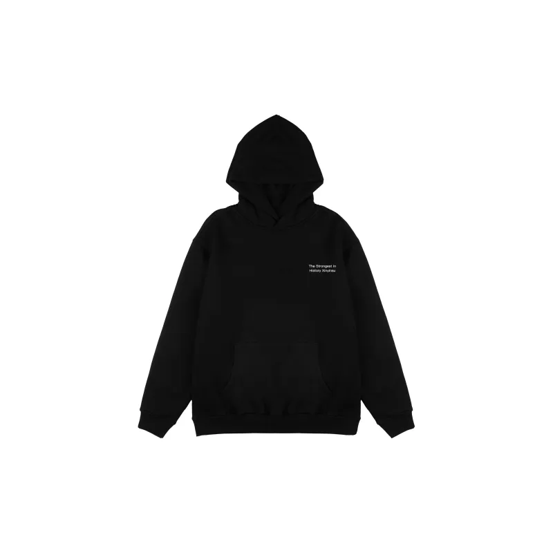 XINYINSU American Hoodie Unisex Black-1