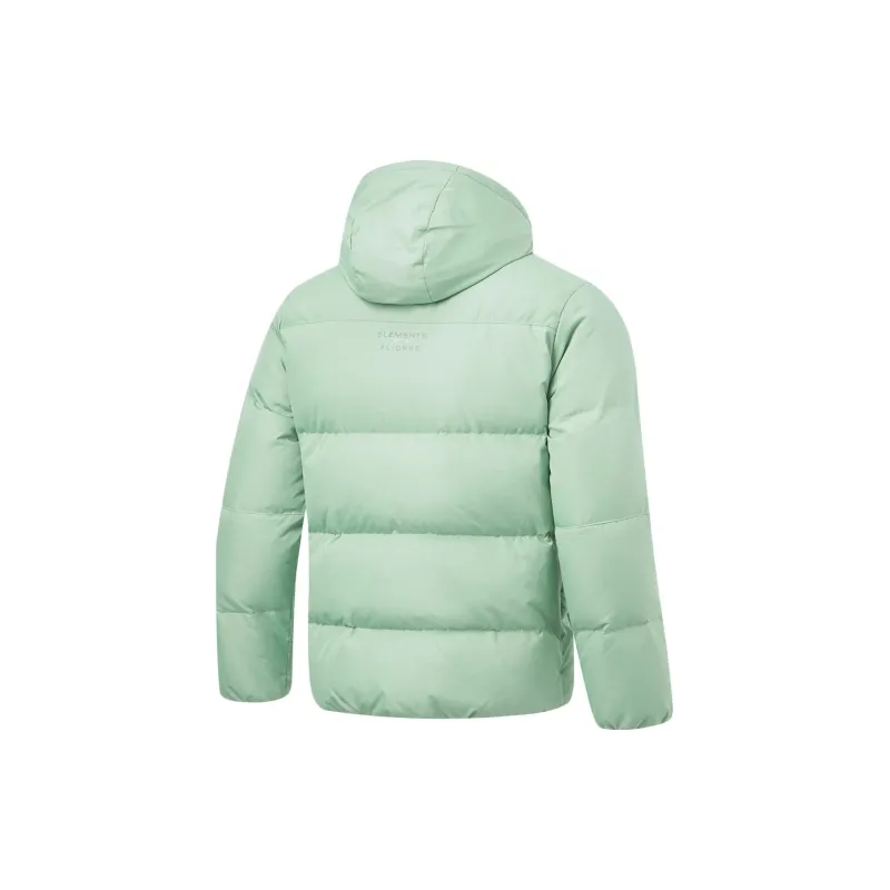 LiNing Fondue Down Series Down Jacket Men's Jade Smoke Green-1