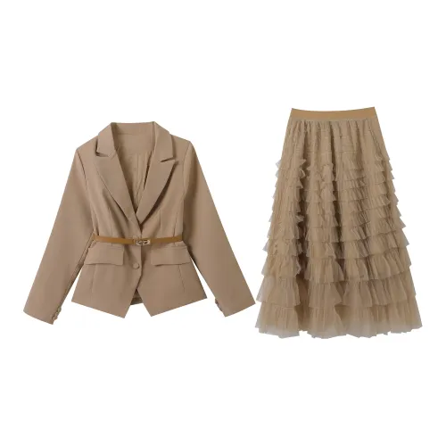 Udon House Two Piece Skirt Sets Women's