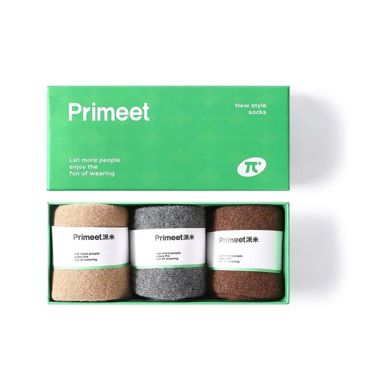 Primeet Mid Calf Socks Men's Combo Set-0