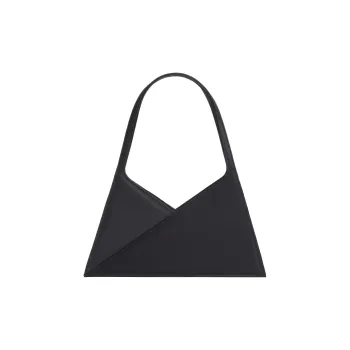 MM6 Maison Margiela Satin Handbag, Shoulder Bag Regular Women's Black
