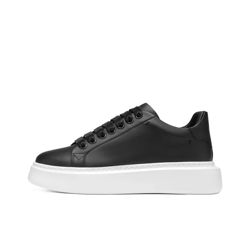 ROBERTA DI CAMERINO Abrasion-Resistant Low-Top Skateboard Shoes Men's Black-0