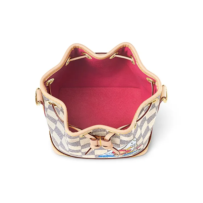 LOUIS VUITTON Nano Noe Dragon Fruit Pink-3