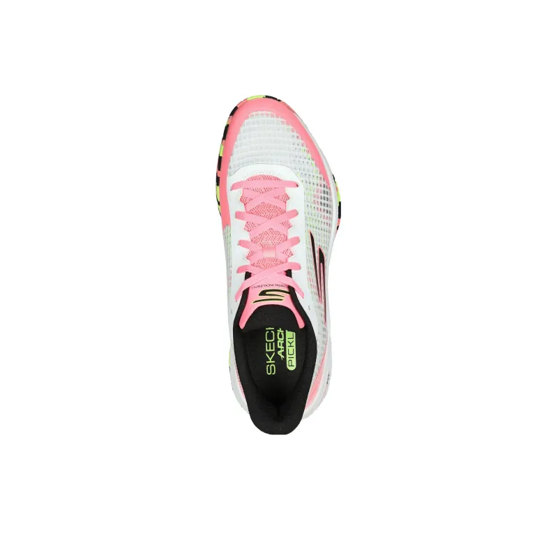 Skechers Viper Court Pro Sneakers 'White Pink Black'-3