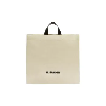 JIL SANDER Logo Printed Top Handle Bag