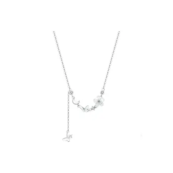 Asia Star Sterling Silver Necklaces Women's