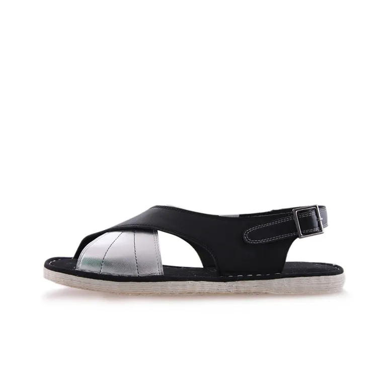 Neiliansheng Walking Future Strap Sandals Men's Silver-0