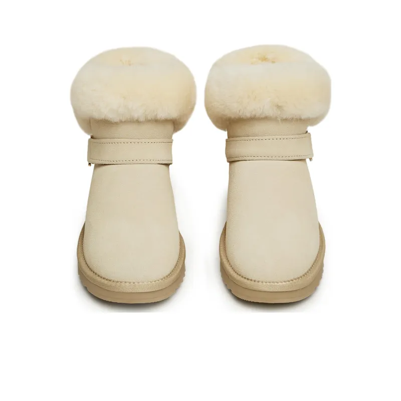 Teenmix Short Snow Boots 3cm Women's-18