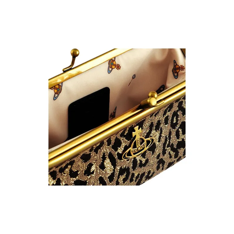 Vivienne Westwood Polyester Blended With Polyamide Wallet Regular Women's Brown-2