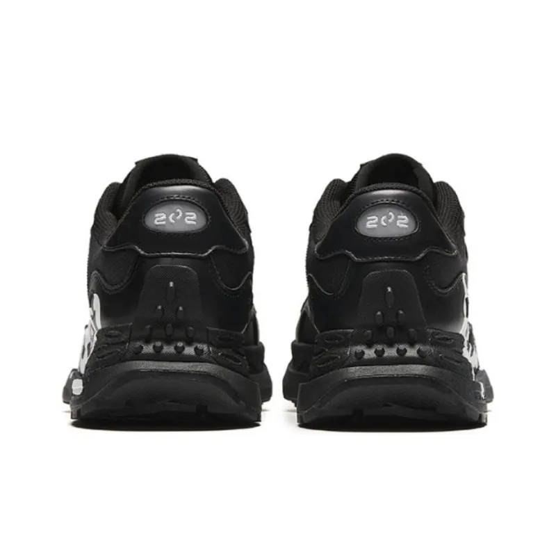 Anta Champion Series Anti Slip Wear Resistant Low Top Athletic Shoes Women's Black-4
