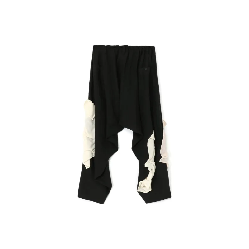 Yohji Yamamoto Casual Pants Unisex Black-1