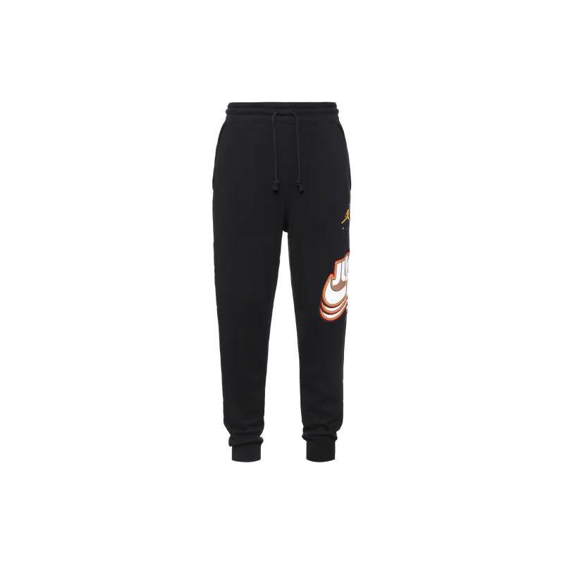 Jordan Knitted Sweatpants Men's Black-1