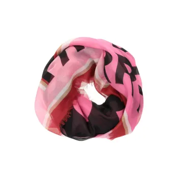 Burberry Silk Scarves Unisex Pink