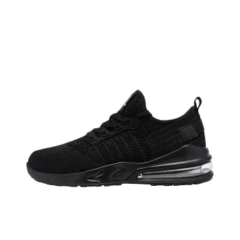 LARNMERN Labor Shoes Low-Top Outdoor Shoes Men's Black