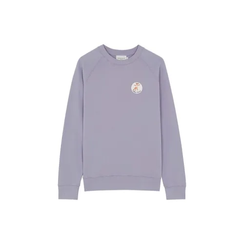 Maison Kitsune Sweatshirts Unisex Lilac Color