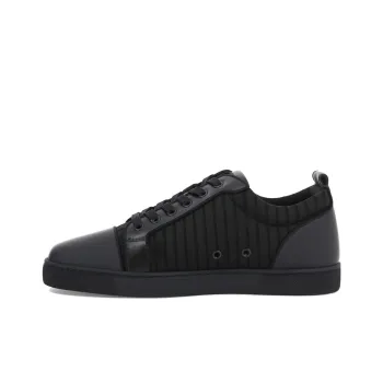 CL LUBOTING Low Top Skateboard Shoes Men's Black