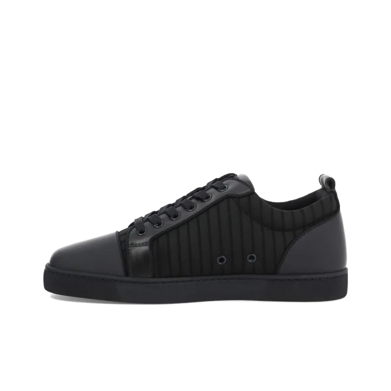CL LUBOTING Low Top Skateboard Shoes Men's Black-0