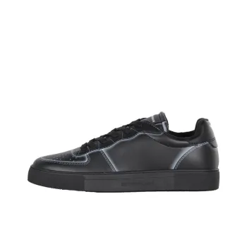 EMPORIO ARMANI Low Top Skateboard Shoes Men's Black