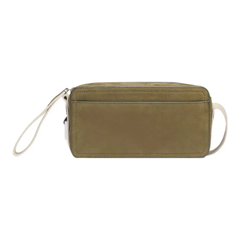 Jacquemus Cow Leather Crossbody Bag, Shoulder Bag Women's Dark Khaki-2
