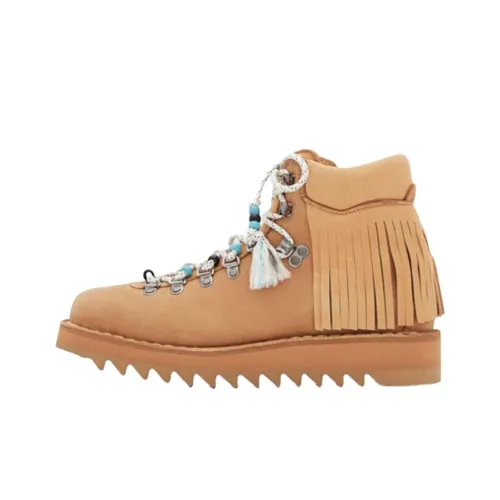 Alanui X Dieme Roccia Fringed Ankle Boots