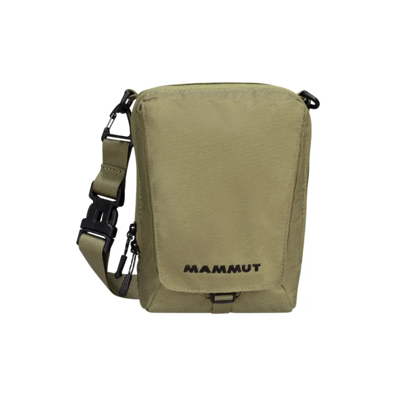 MAMMUT Polyester Shoulder Bag Crossbody Bag Regular Unisex Black/Olive Green-5