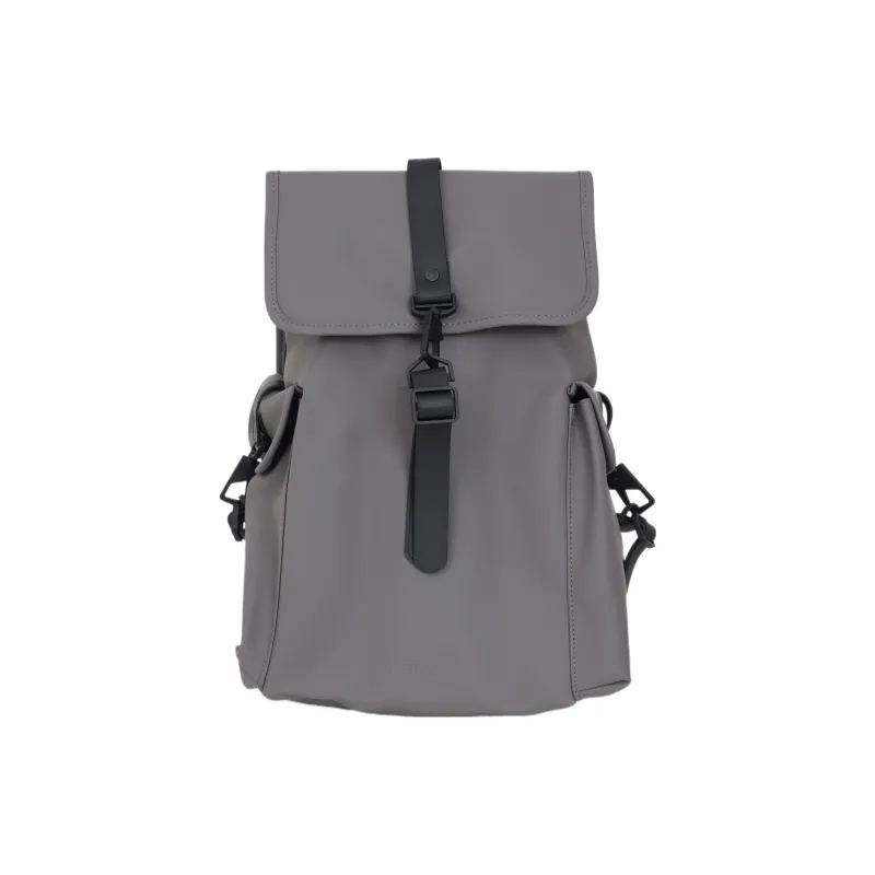 Rains Polyester Backpack Mini Men's Gray-0