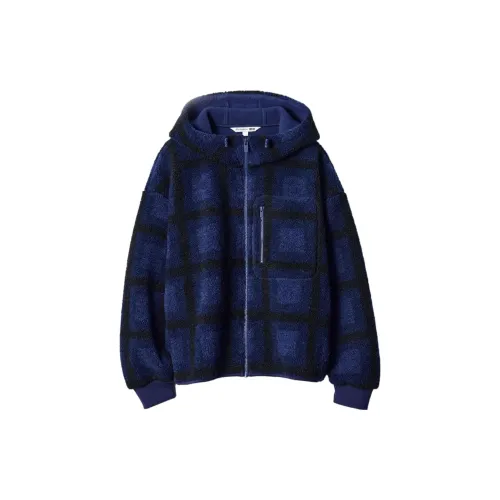 Jw Anderson UNIQLO Jw Anderson Co-Branded Series Jackets Women's Navy Blue