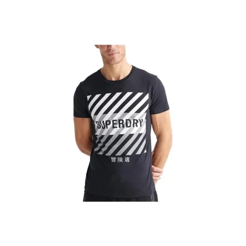 SUPERDRY T-Shirts Men Black