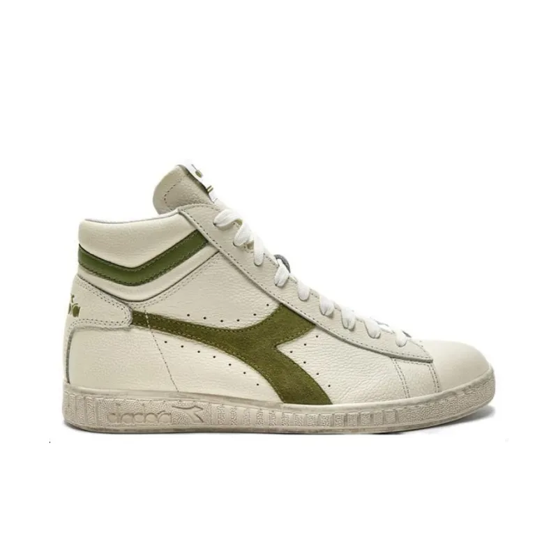 diadora Game L High Waxed Suede Pop 'White Fern'-1