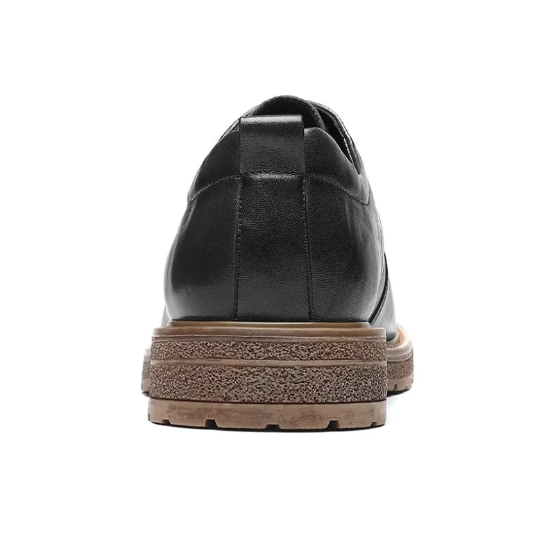 15 MINS Men's Casual Shoes Men Low Top Black/Brown-3