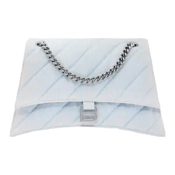 Balenciaga Crush Quilted Medium Shoulder Bag