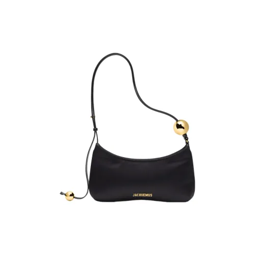 Jacquemus Le Bisou Perle Satin Shoulder Bag