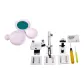 Luxury Stainless Steel Accessories 4-Piece Set