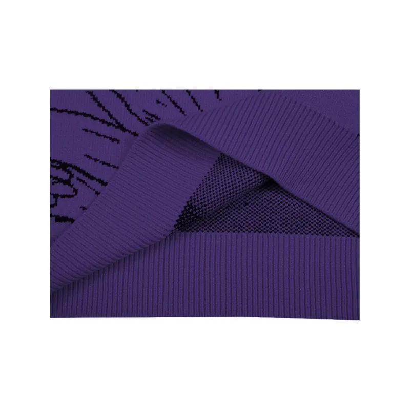 KAKAZZY Sweaters Unisex Purple-5