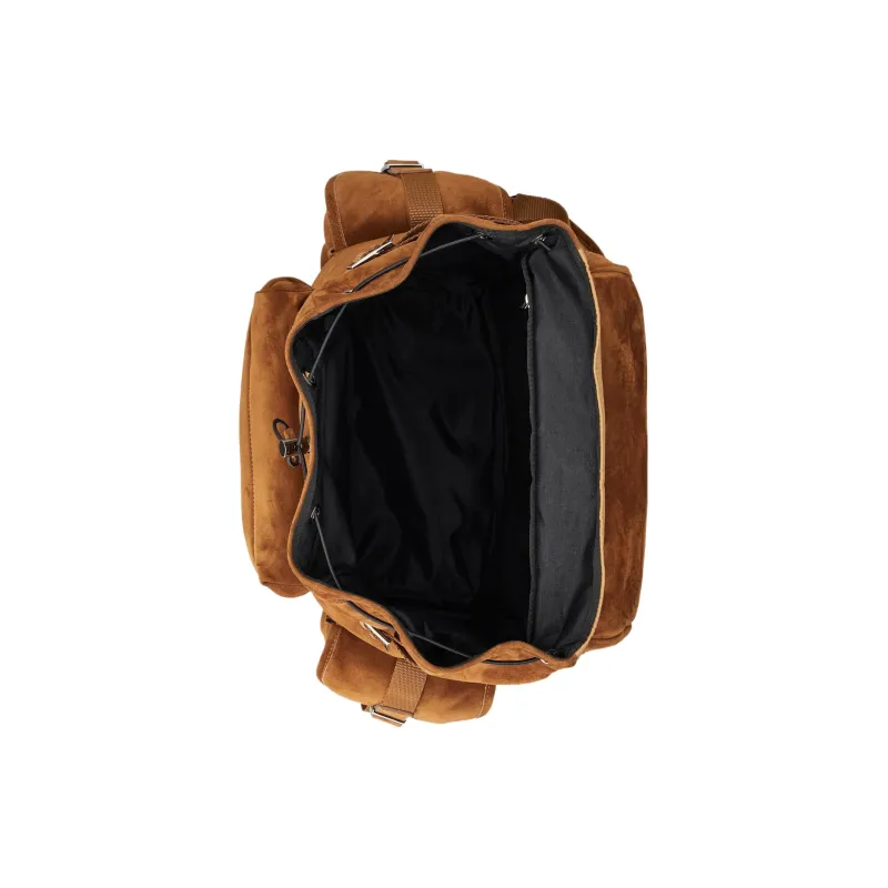 TOD'S Logo Debossed Medium Backpack-3