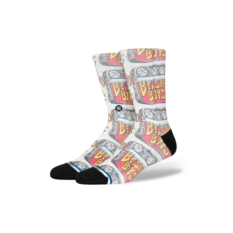 Stance x Beastie Boys Mid Calf Socks Unisex 1 Pack-3