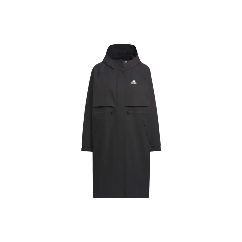 Adidas Trench Coats Women's Black