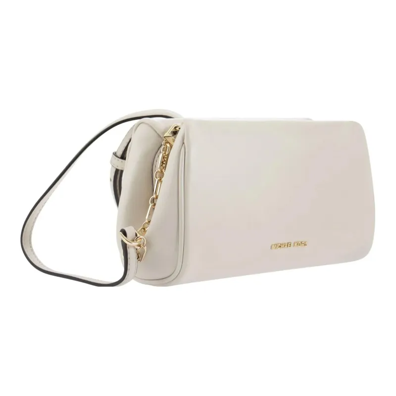 MICHAEL KORS Belle Leather Crossbody Bag Shoulder Bag Women's Cream-1