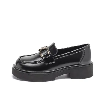 AGSDON Loafers 4cm Women's Black