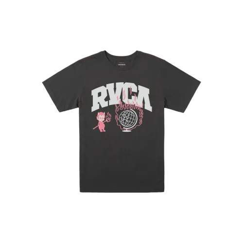 RVCA T-Shirts Men Pirate Black