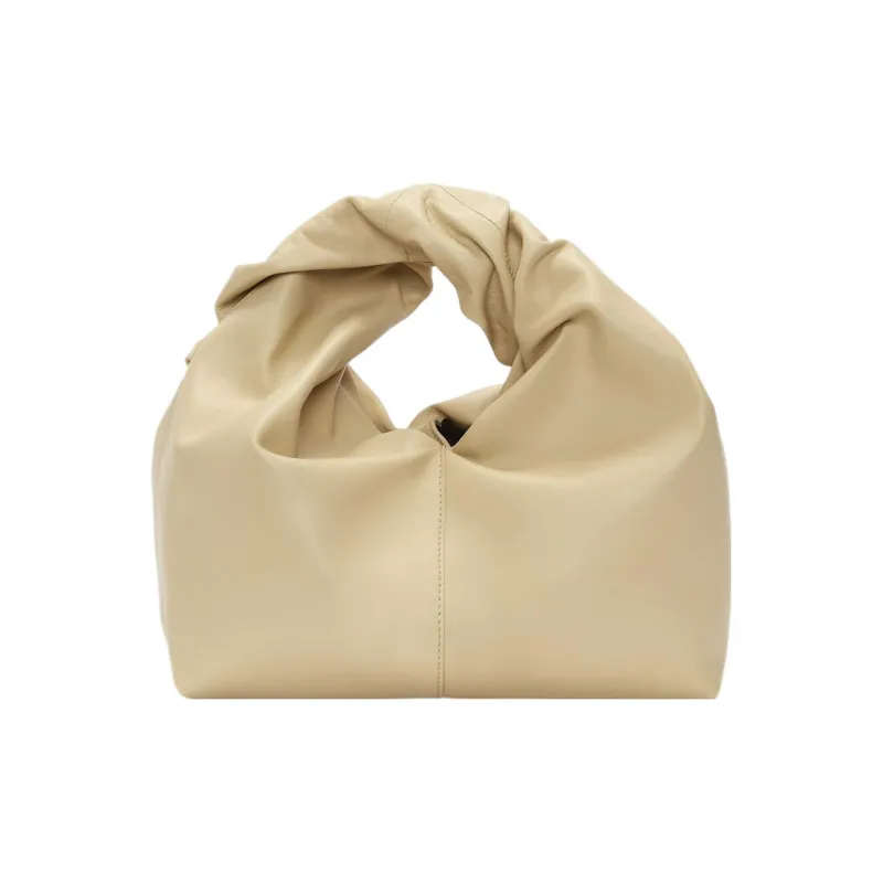 JW Anderson Calfskin Handbag, Shoulder Bag, Crossbody Bag Mini Women's Light Yellow-3