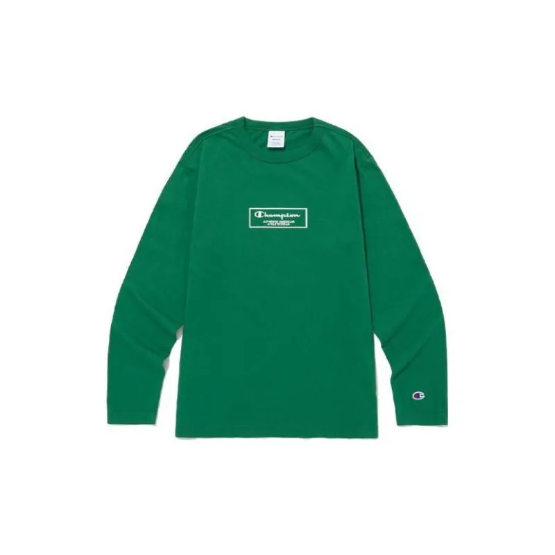 Champion T Shirts Men Green-1