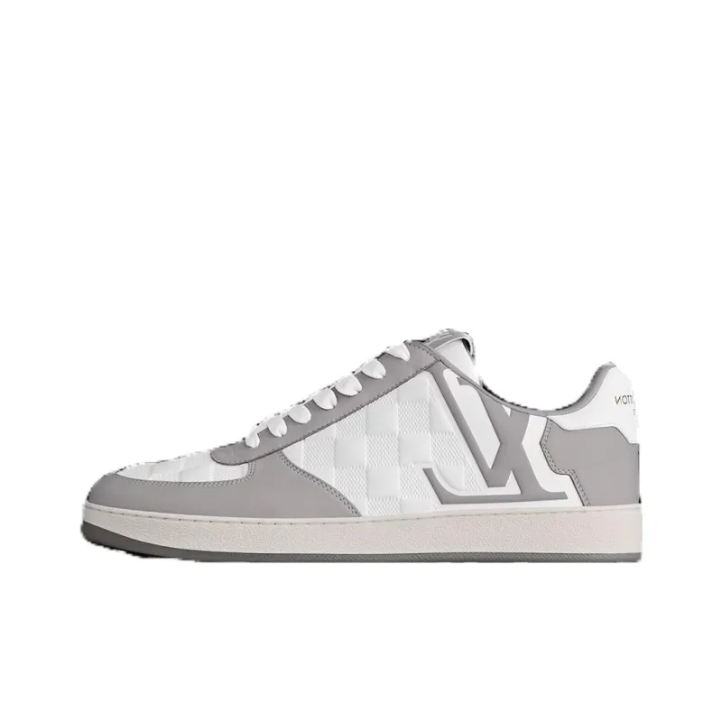 LOUIS VUITTON Lv Rivoli Sneaker 'White Grey'-0