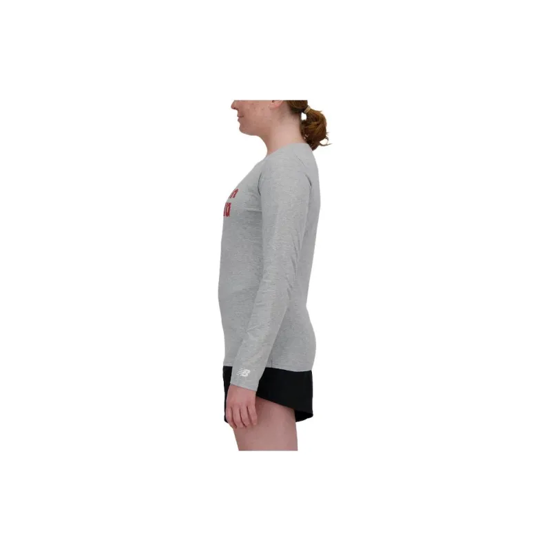 New Balance United Airlines NYC T-Shirts Women's Gray-2
