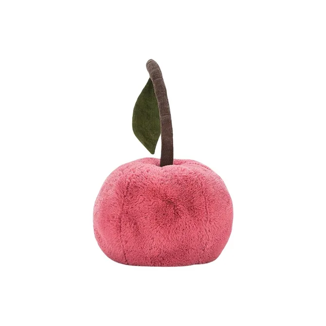 JELLYCAT Fun Food Collection Amuseable Cherry Cherry Marbles Dolls Plush Doll 23cm Height-3