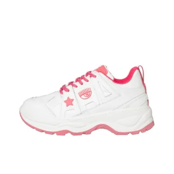 CHIARA FERRAGNI Eyelike Low-Top Casual Shoes Women's White