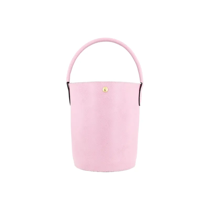 LONGCHAMP Épure Logo Embossed Small Bucket Bag-0