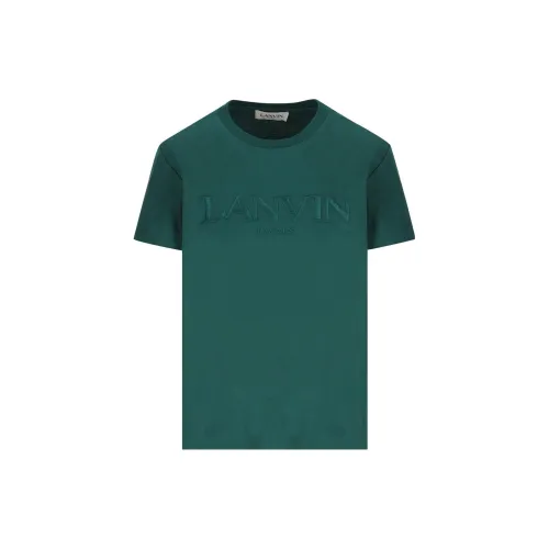 Lanvin T-Shirts Unisex Green