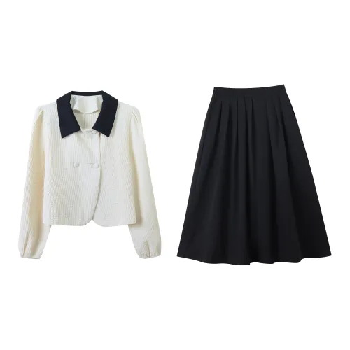 Udon House Two Piece Skirt Sets Women's