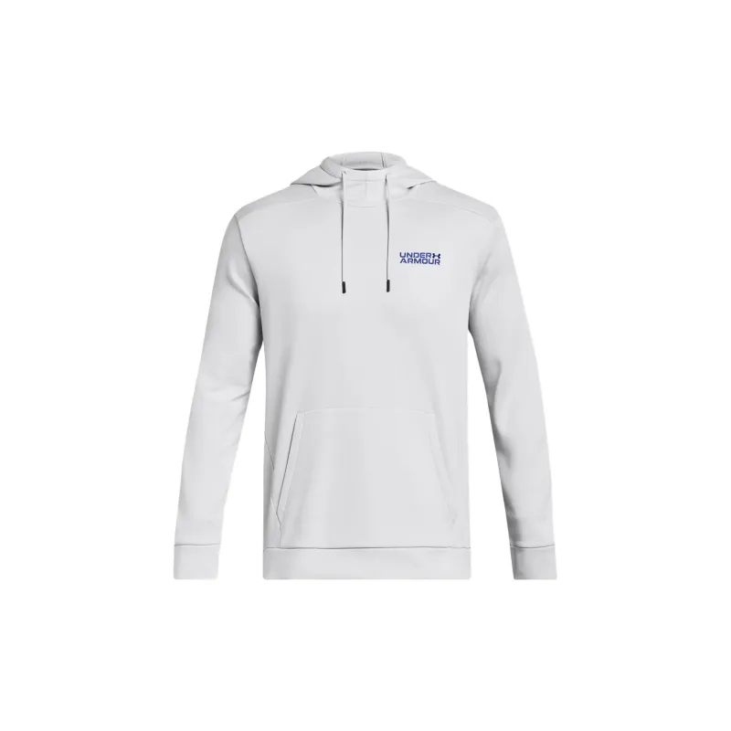 Under Armour Fleece Sweatshirts Men Light Gray-1